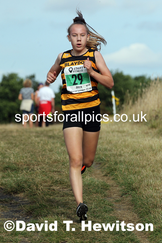 Girls under-15s 2021 North Eastern League, Wrekenton, Low Fell, Gateshead. Photo: David T. Hewitson/Sports for All Pics
